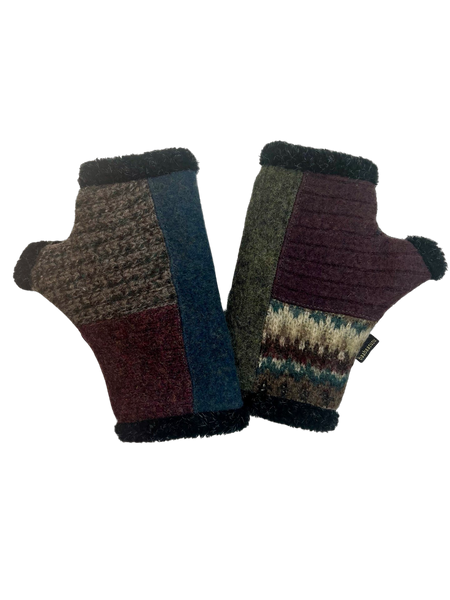 One of a Kind Arctic Fingerless Gloves 287