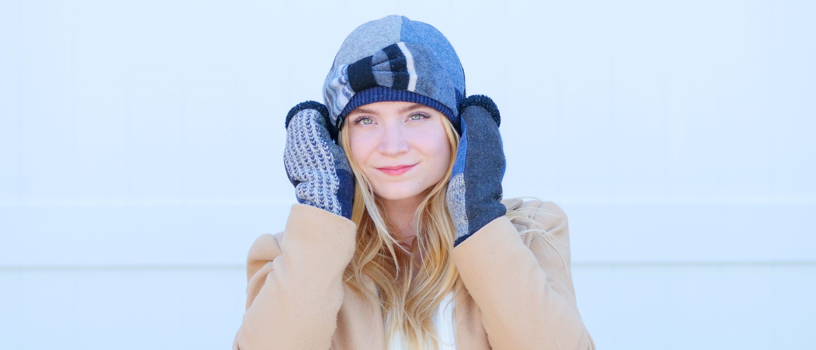 Womens wool hat and gloves hotsell