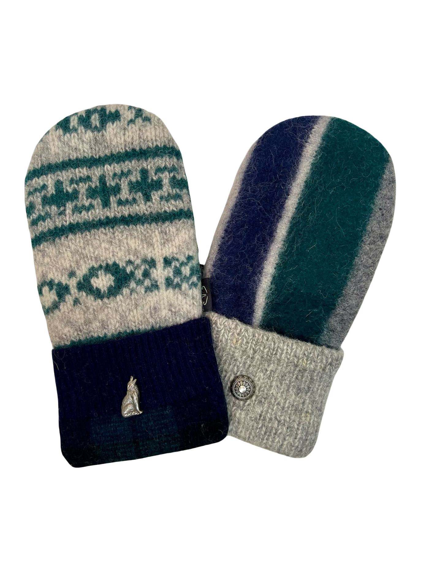 One of a Kind Sweater Mittens 503