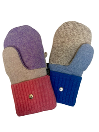 One of a Kind Sweater Mittens 633