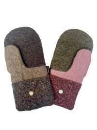 One of a Kind Sweater Mittens 636