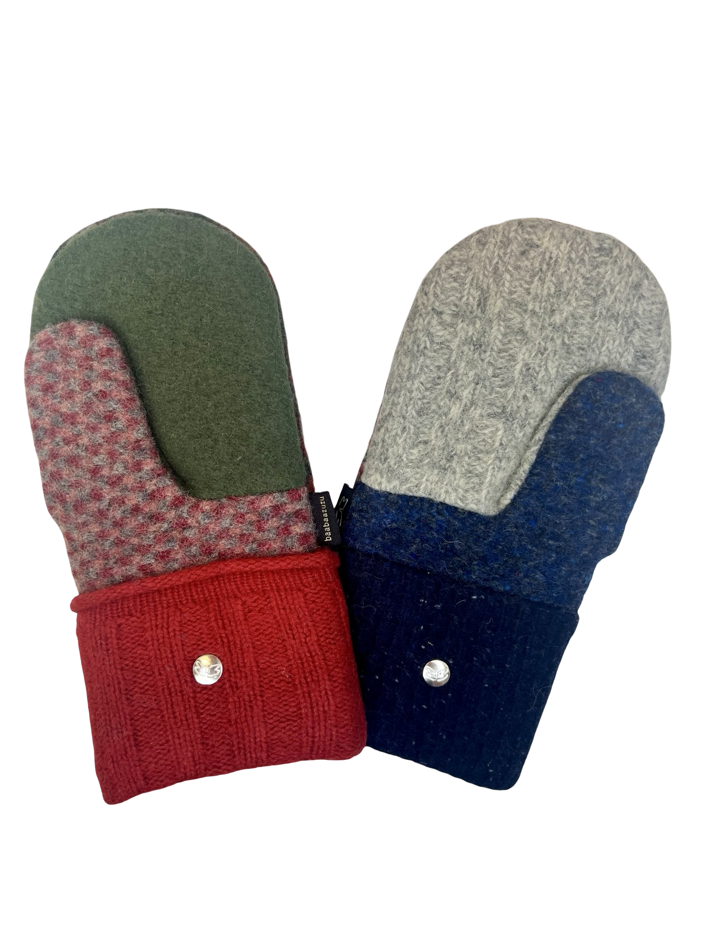 One of a Kind Sweater Mittens 638