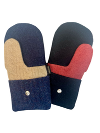 One of a Kind Sweater Mittens 641