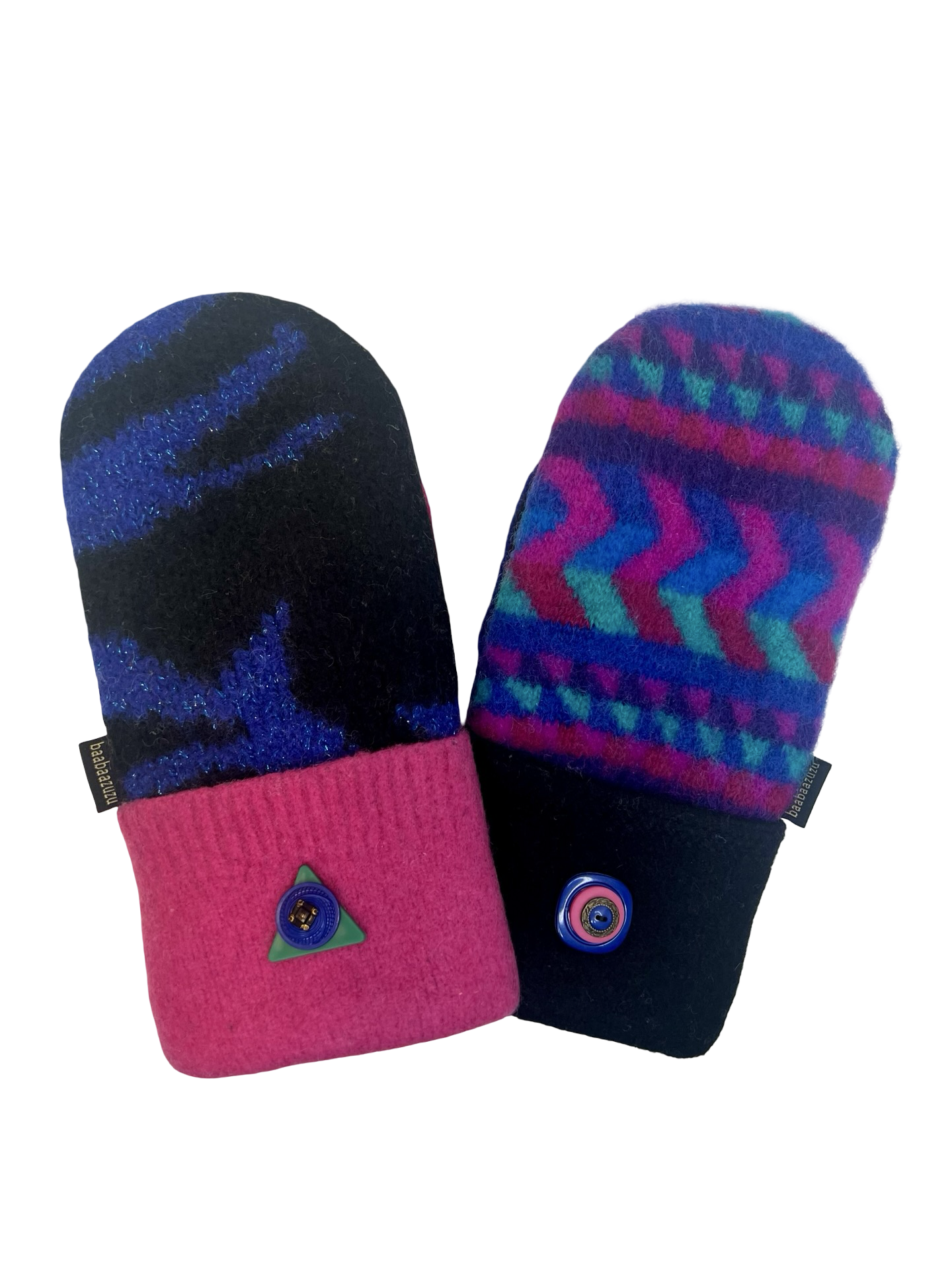 One of a Kind Sweater Mittens 644