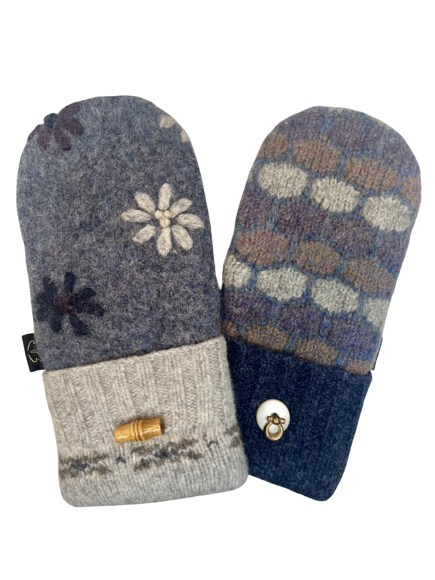 One of a Kind Sweater Mittens 645