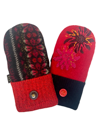 One of a Kind Sweater Mittens 646