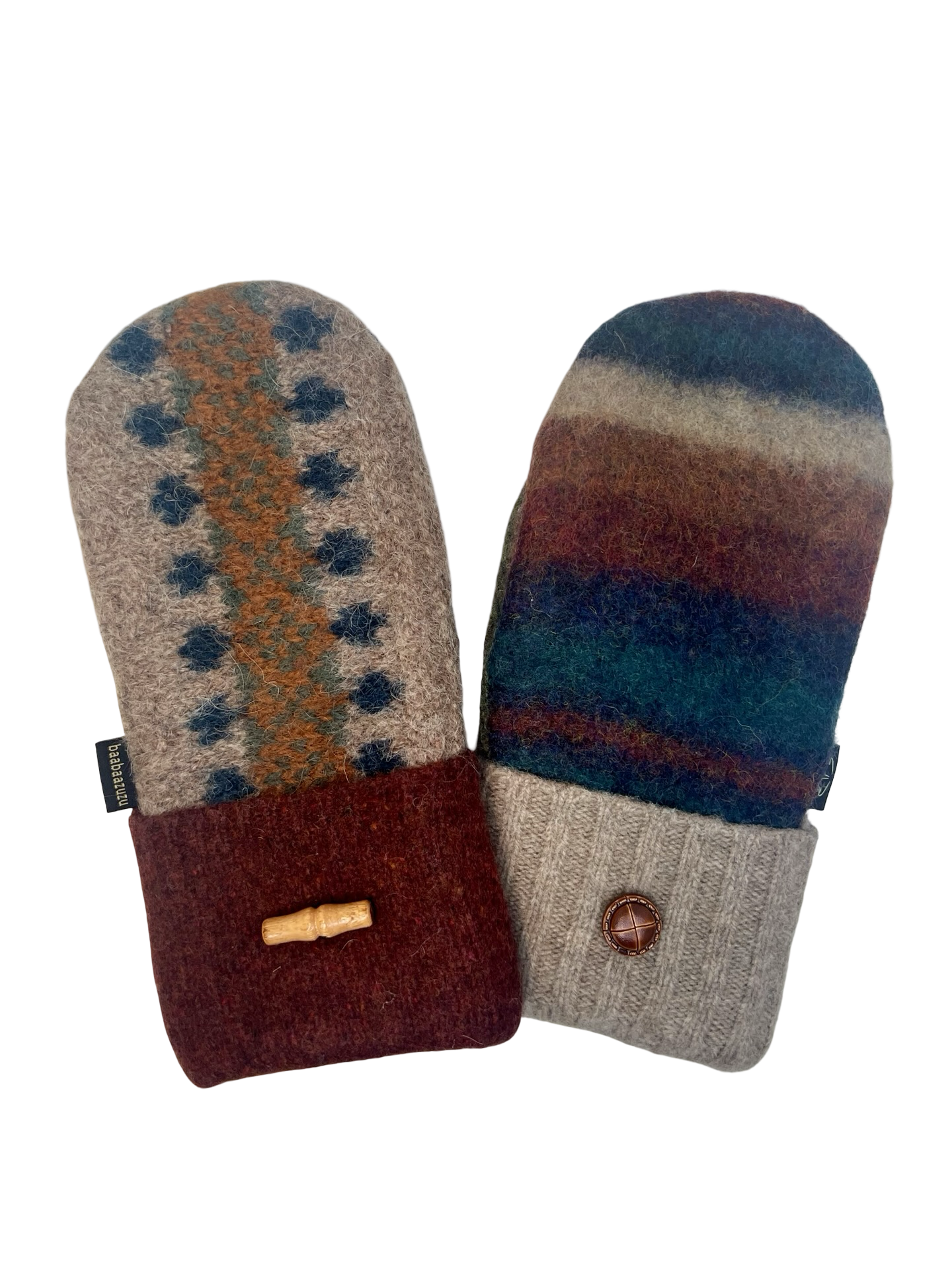 One of a Kind Sweater Mittens 647