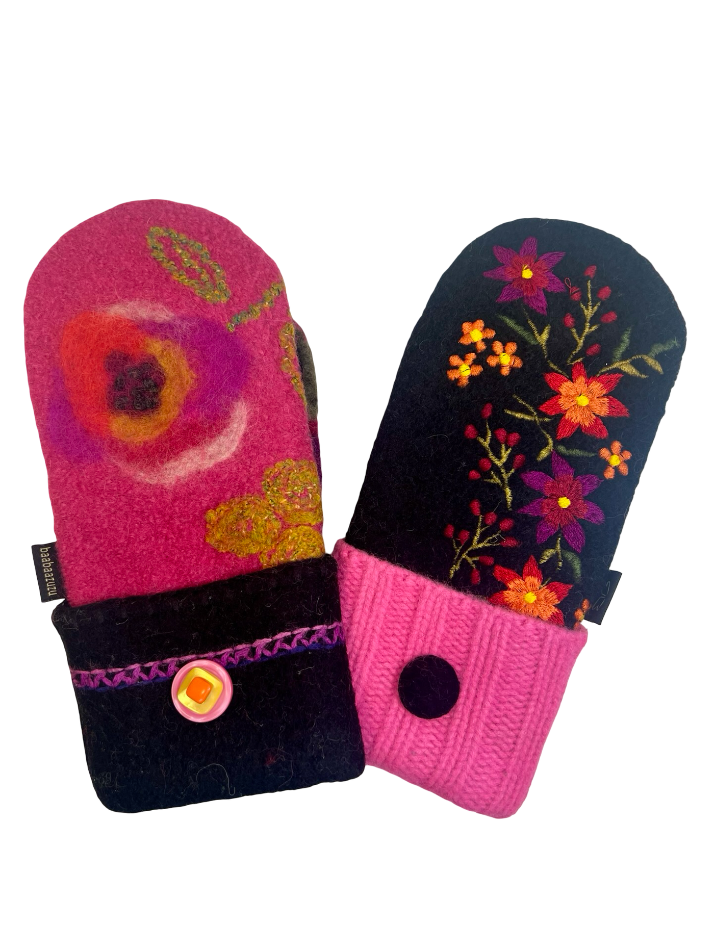 One of a Kind Sweater Mittens 649