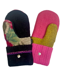 One of a Kind Sweater Mittens 649