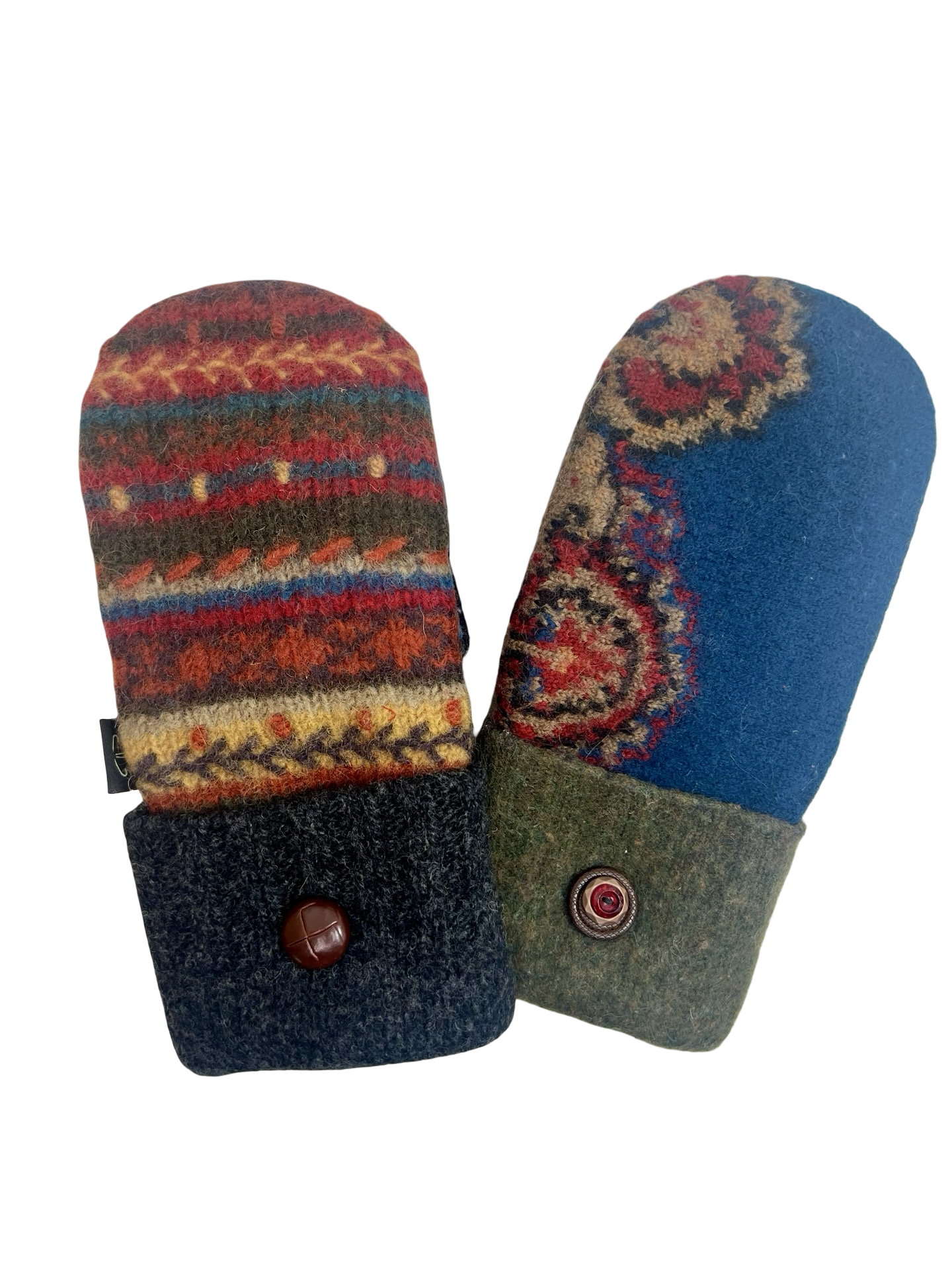 One of a Kind Sweater Mittens 650