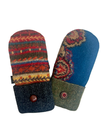 One of a Kind Sweater Mittens 650