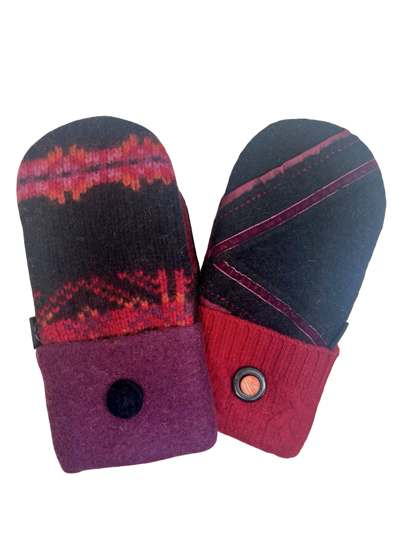 One of a Kind Sweater Mittens 651
