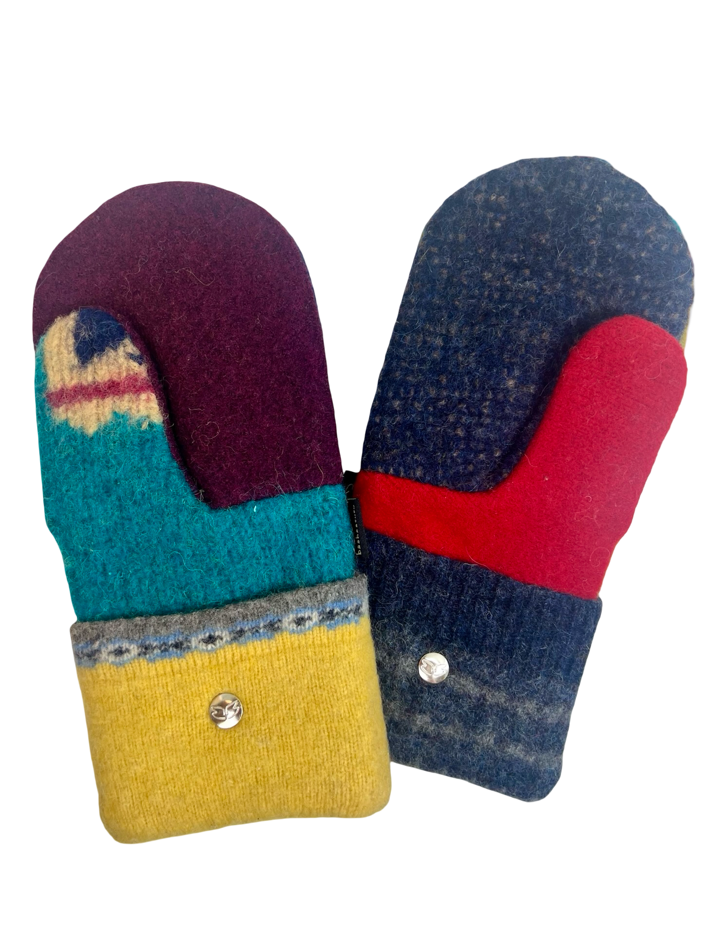 One of a Kind Sweater Mittens 652