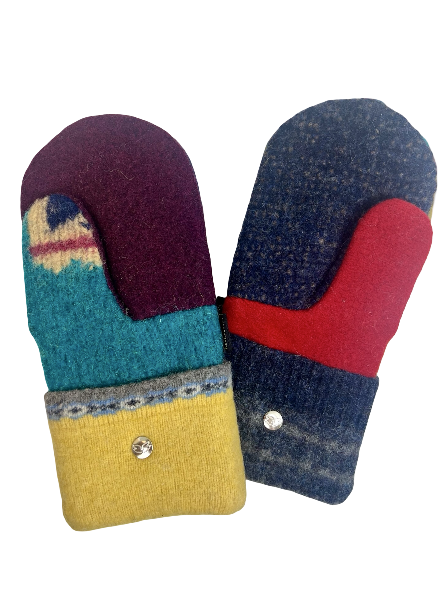 One of a Kind Sweater Mittens 652
