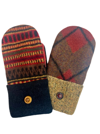 One of a Kind Sweater Mittens 656