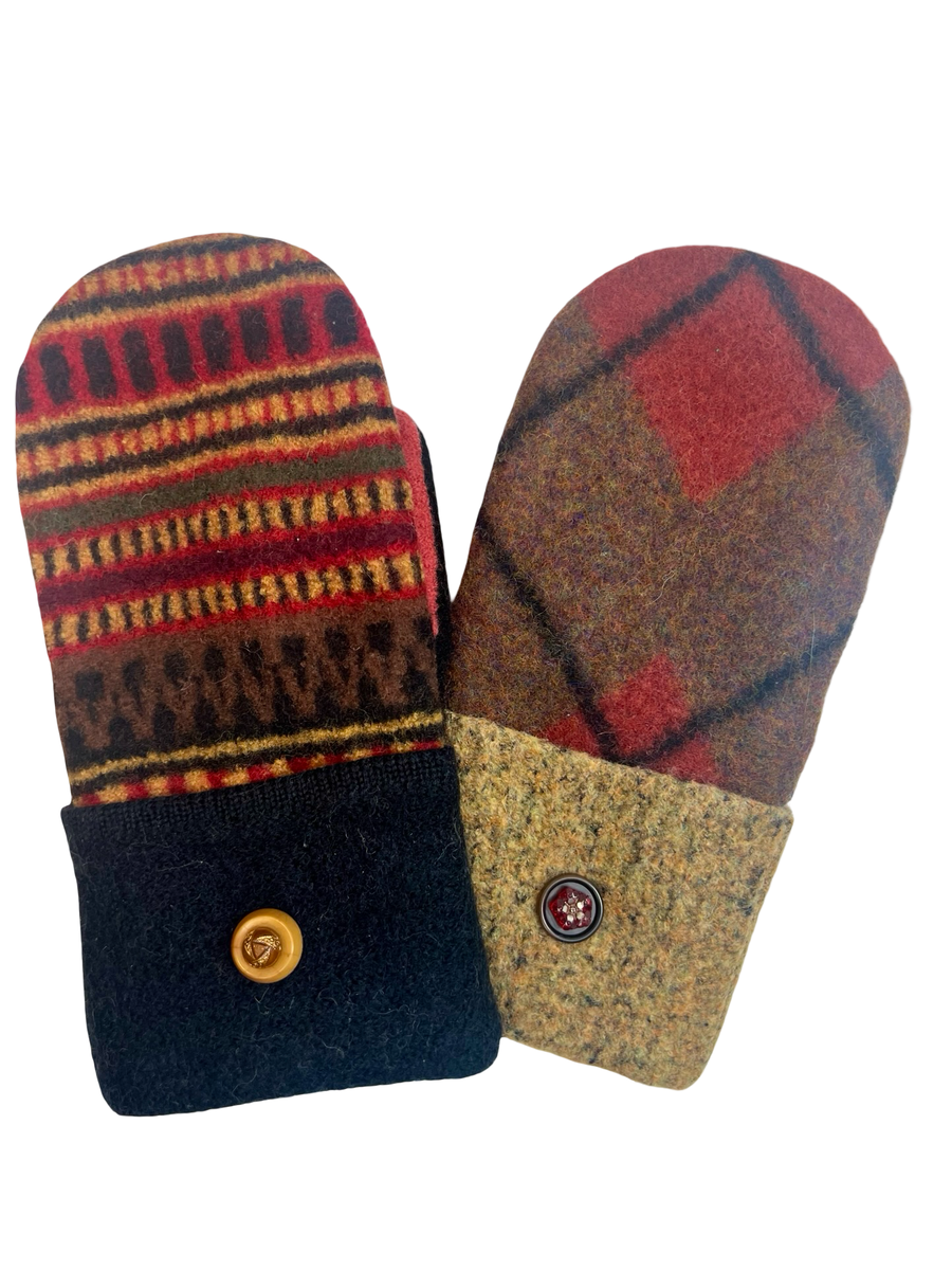 One of a Kind Sweater Mittens 656