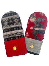 One of a Kind Sweater Mittens 659