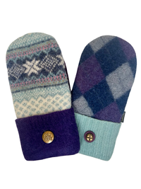 One of a Kind Sweater Mittens 523