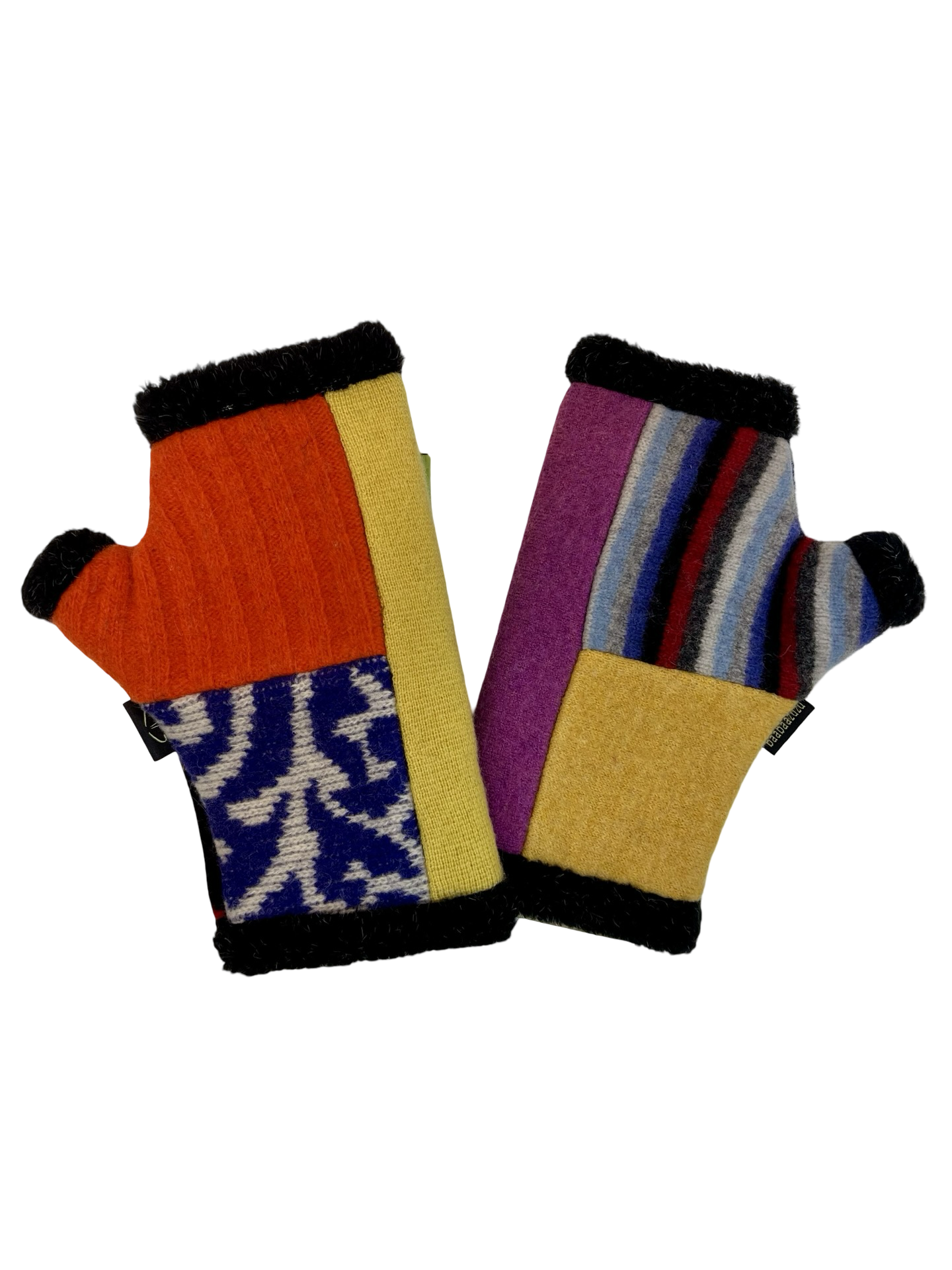 One of a Kind Arctic Fingerless Gloves 372