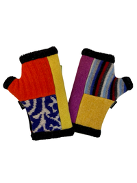 One of a Kind Arctic Fingerless Gloves 372