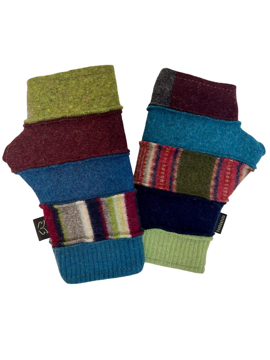 One of a Kind Fingerless Gloves 460