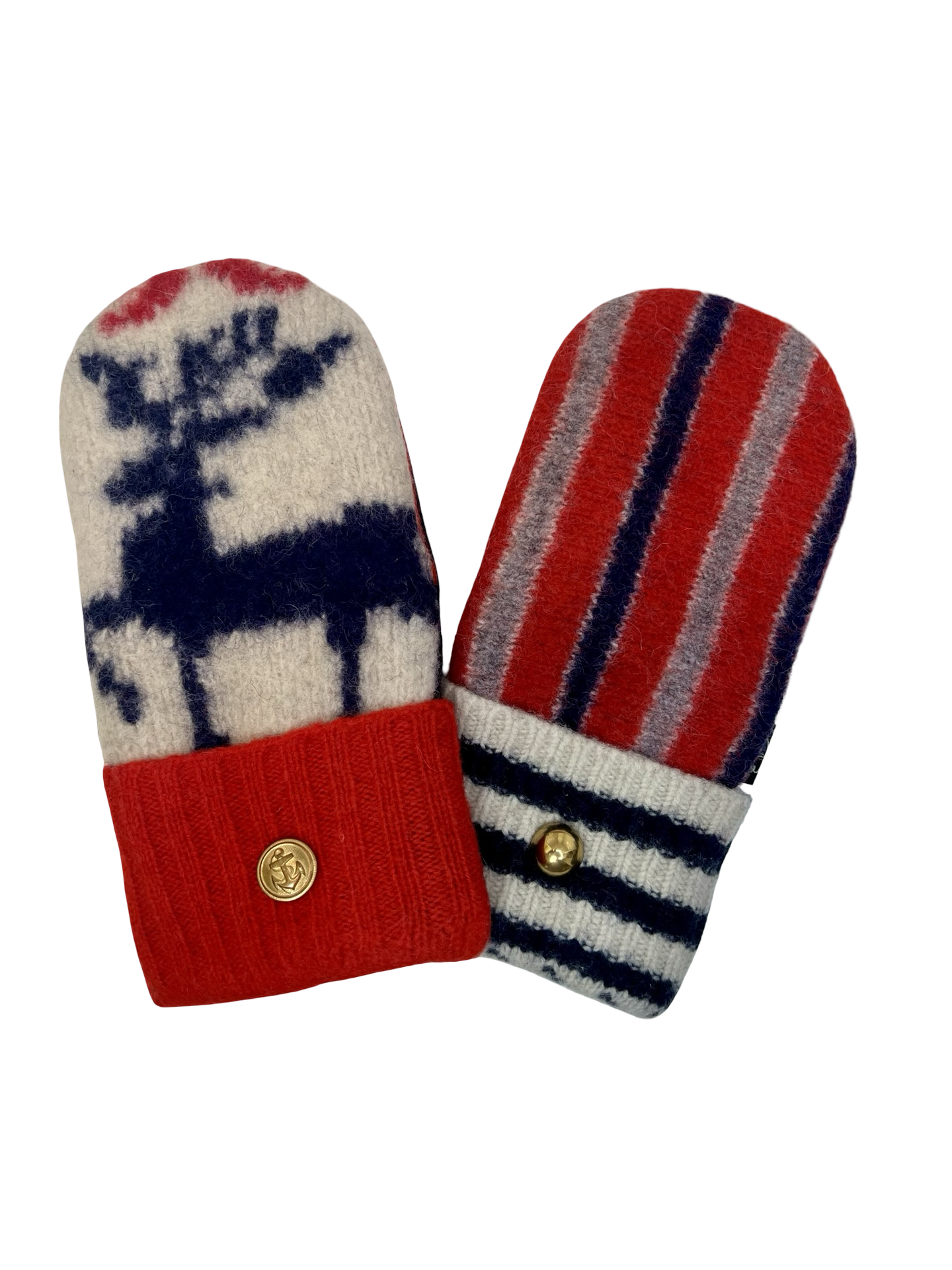 One of a Kind Sweater Mittens 532