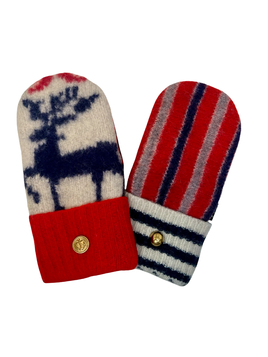 One of a Kind Sweater Mittens 532