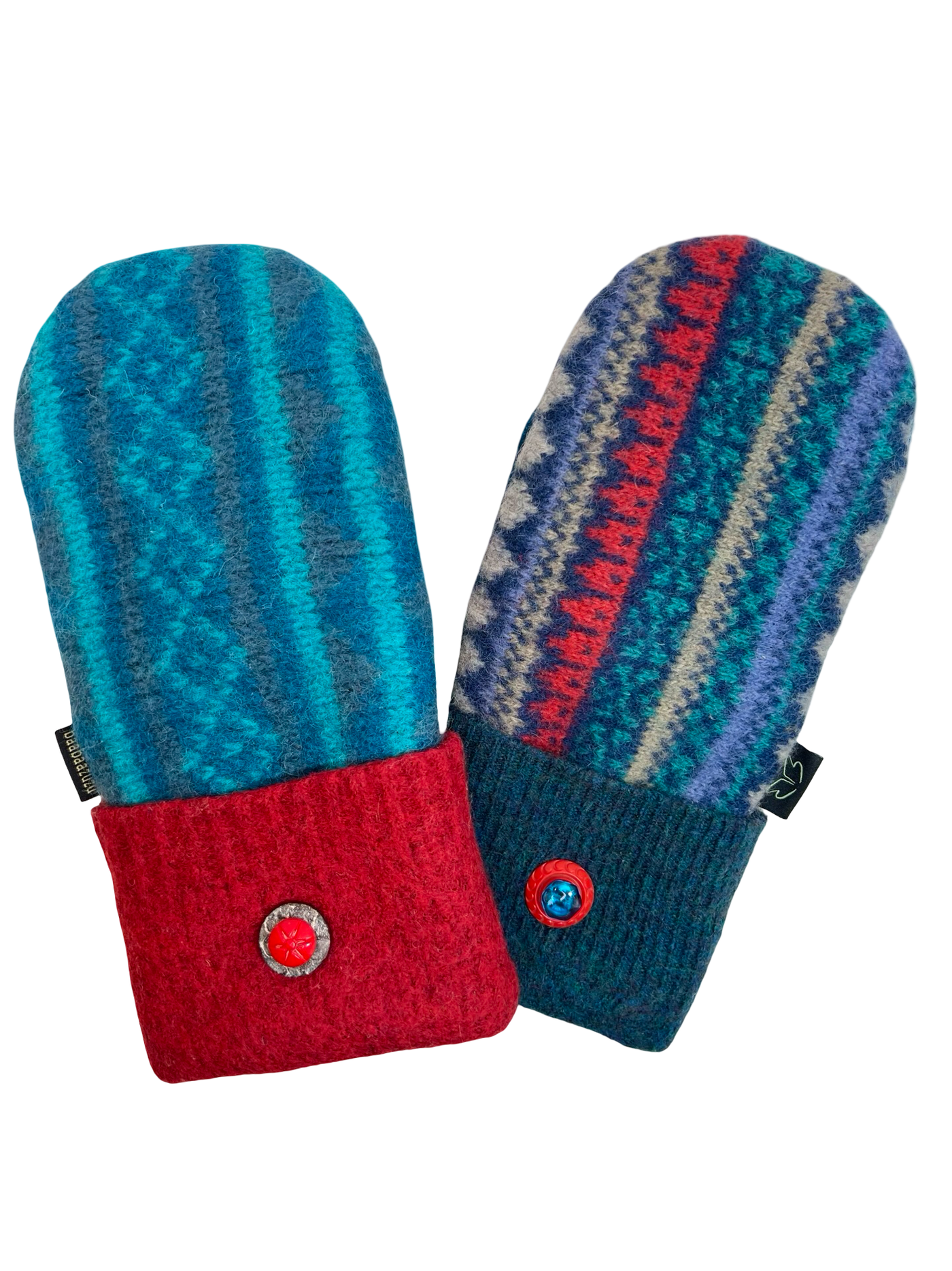 One of a Kind Sweater Mittens 628