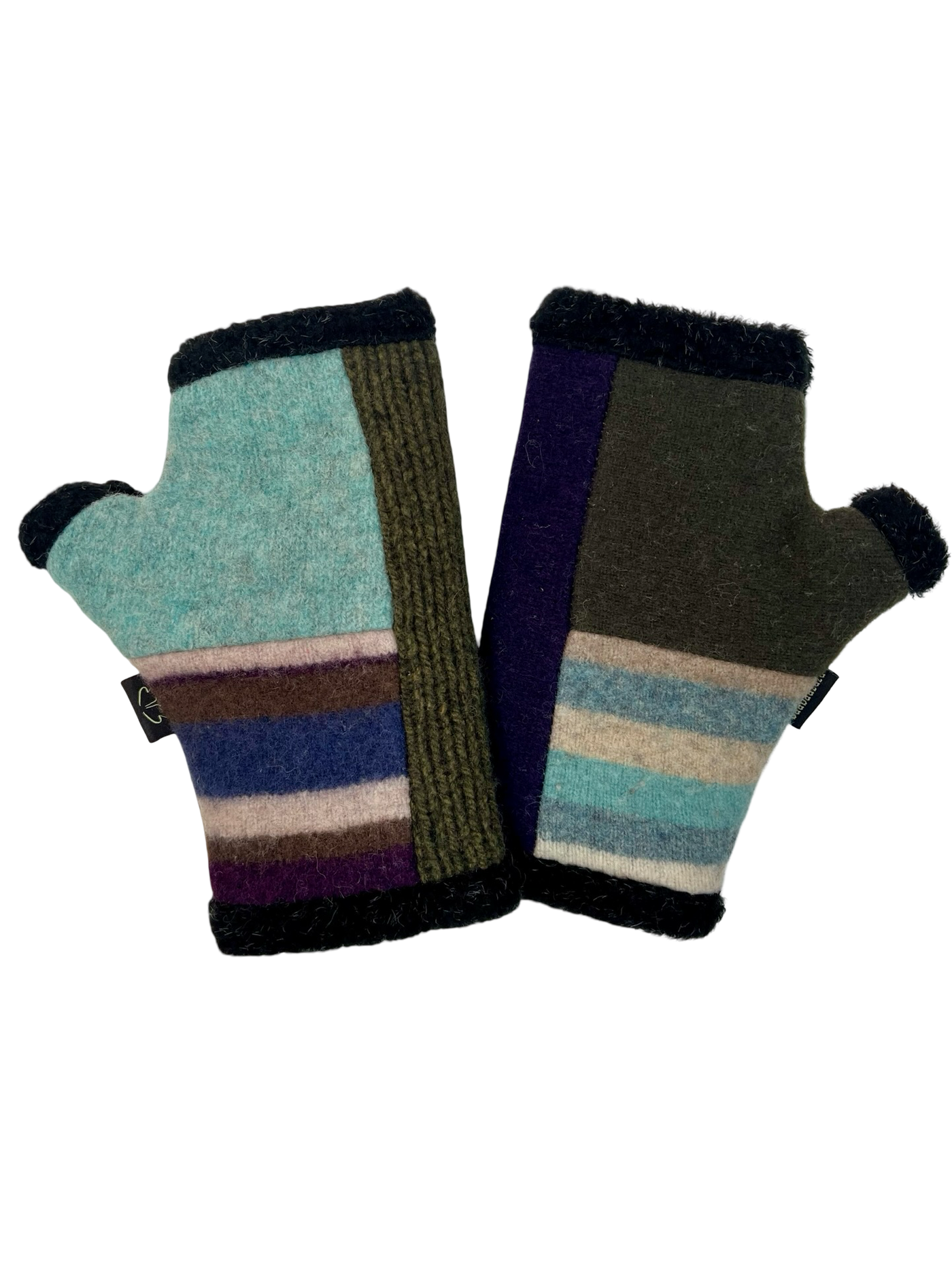 One of a Kind Arctic Fingerless Gloves 400