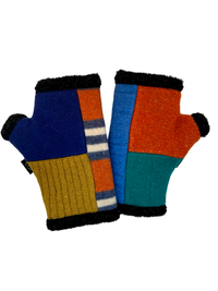 One of a Kind Arctic Fingerless Gloves 391