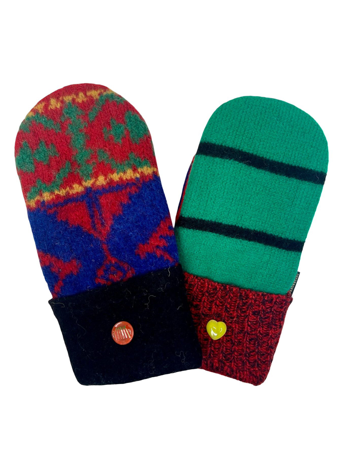 One of a Kind Sweater Mittens 606