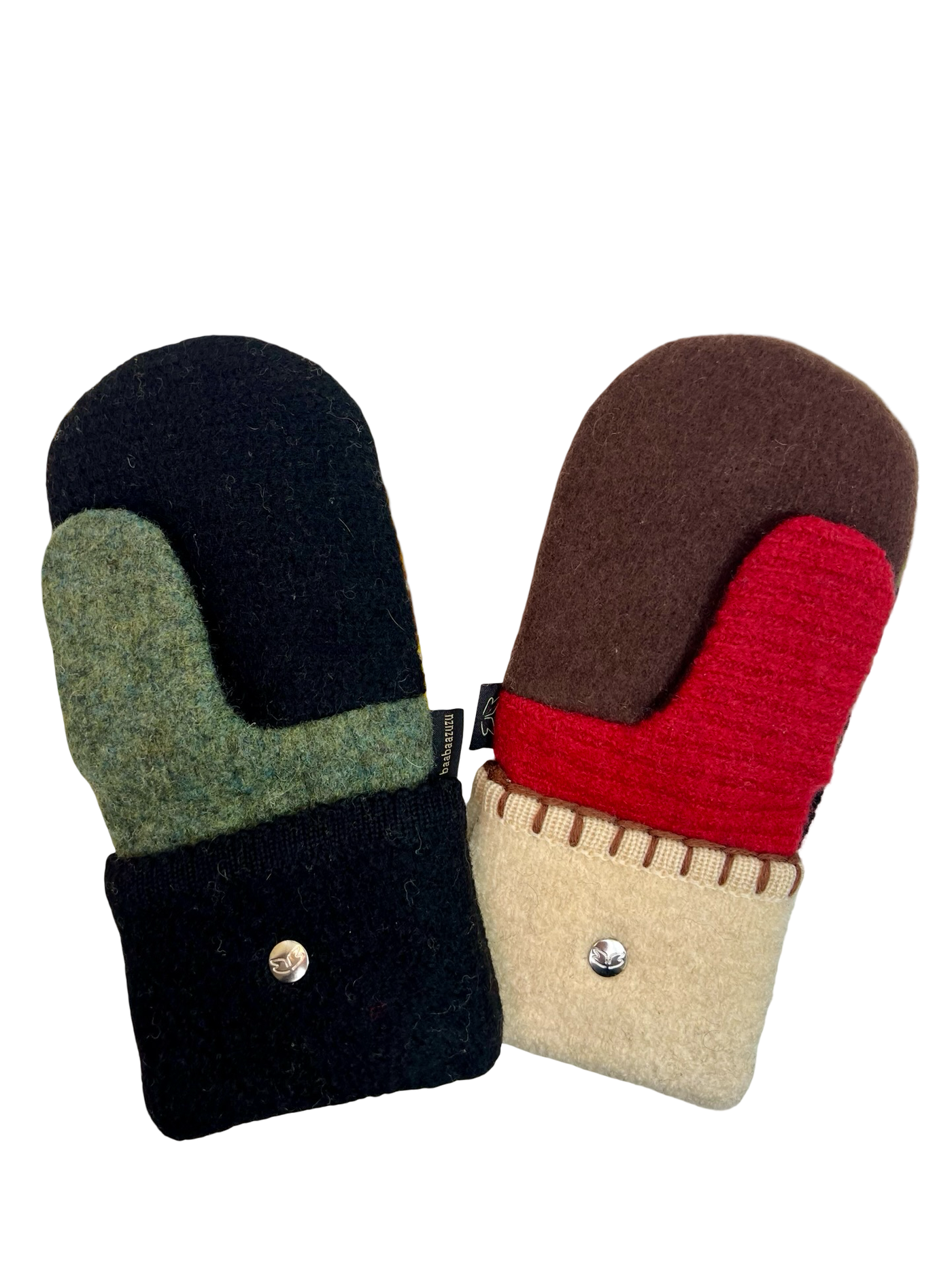 One of a Kind Sweater Mittens 627