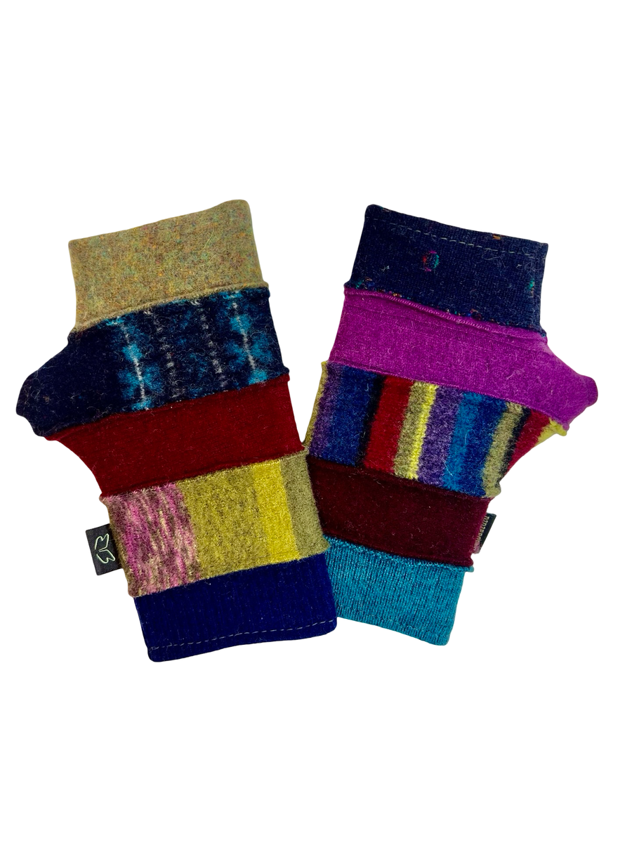 One of a Kind Fingerless Gloves 493