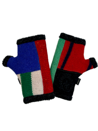 One of a Kind Arctic Fingerless Gloves 324