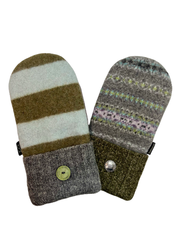 One of a Kind Sweater Mittens 321