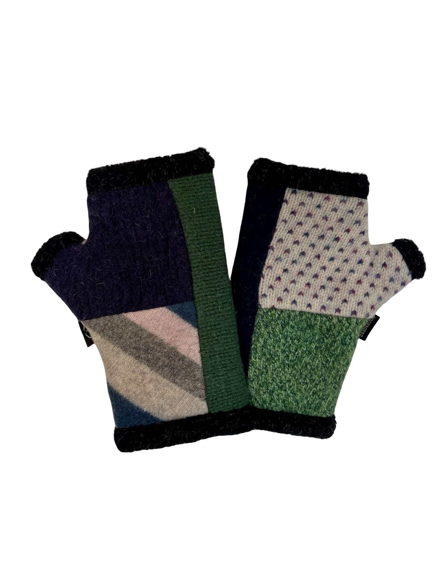 One of a Kind Arctic Fingerless Gloves 371