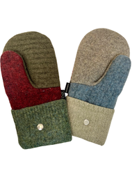 One of a Kind Sweater Mittens 572