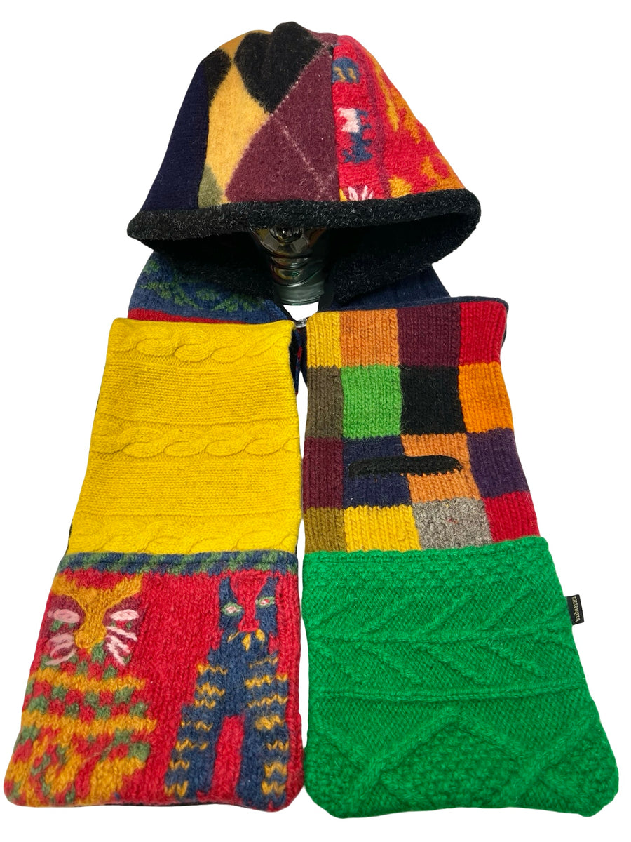 One of a Kind Hoodie Scarf 177