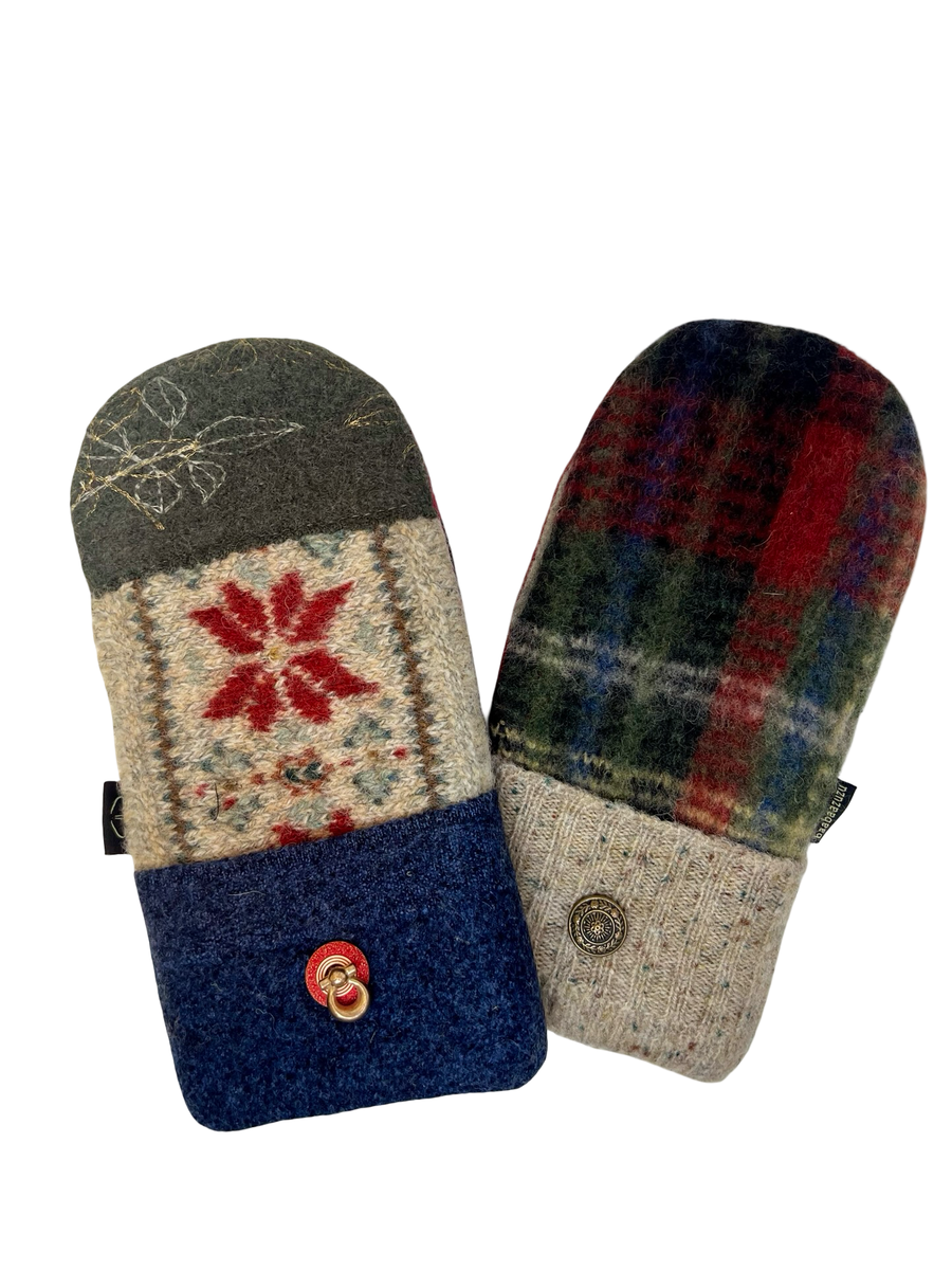 One of a Kind Sweater Mittens 531