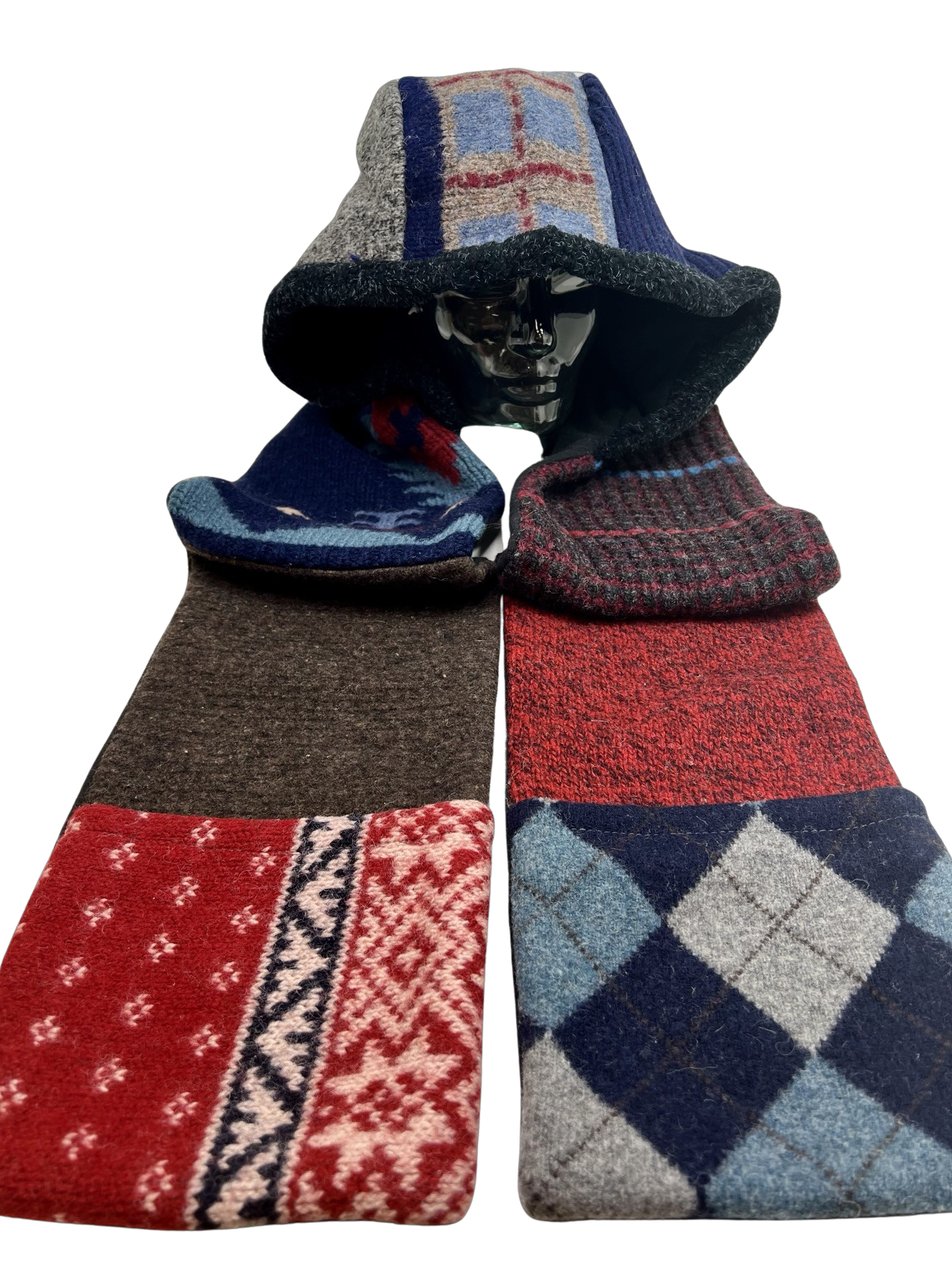 One of a Kind Hoodie Scarf 155