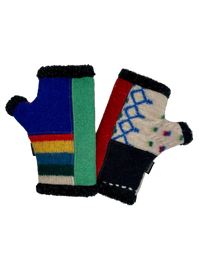 One of a Kind Arctic Fingerless Gloves 324