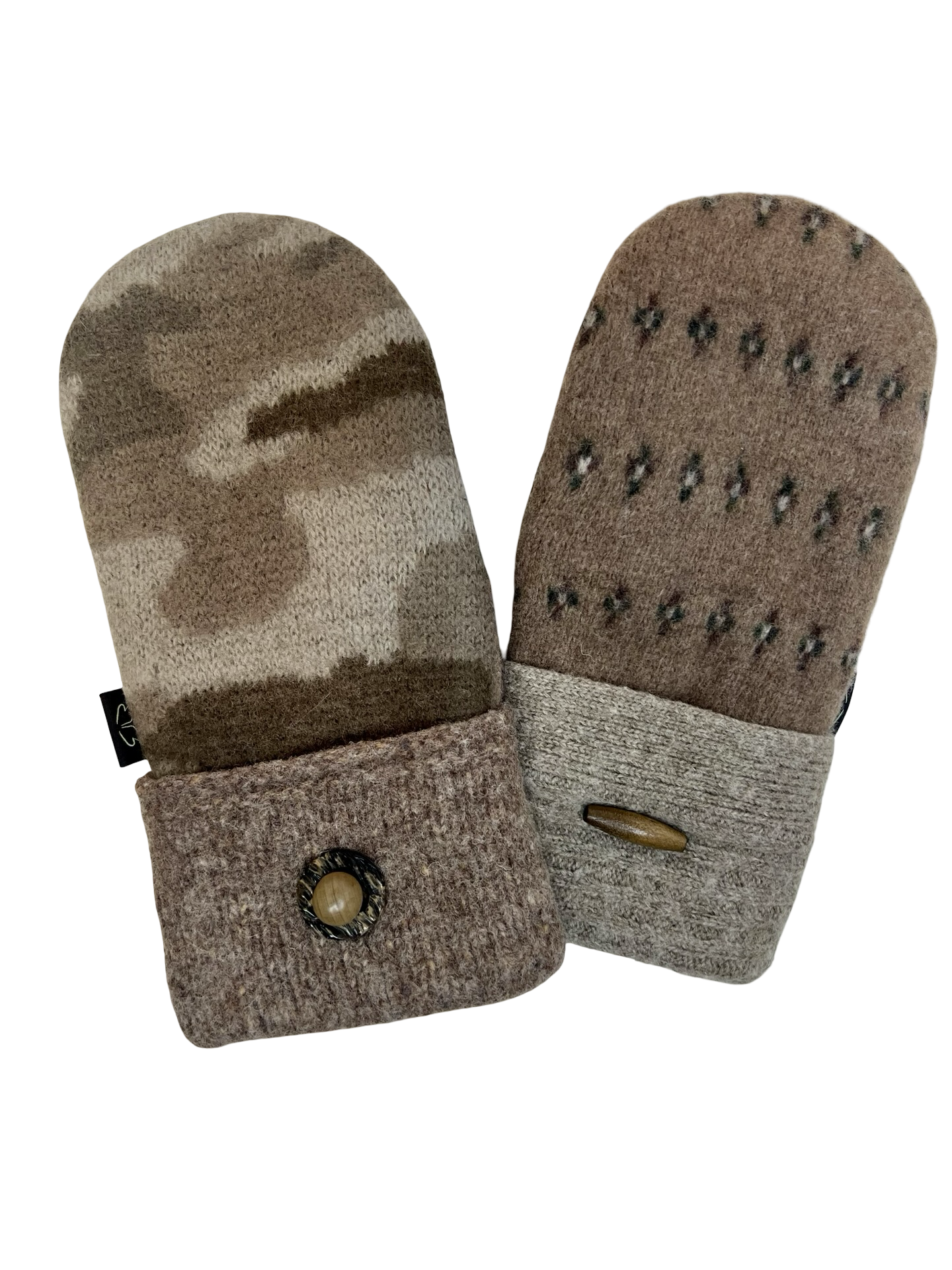 One of a Kind Sweater Mittens 561