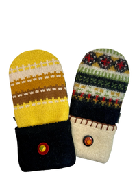 One of a Kind Sweater Mittens 627