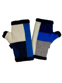 One of a Kind Arctic Fingerless Gloves 340