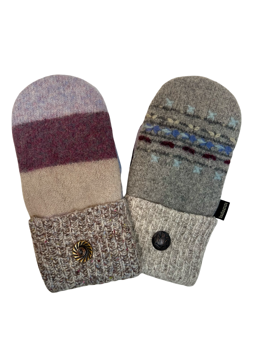 One of a Kind Sweater Mittens 591