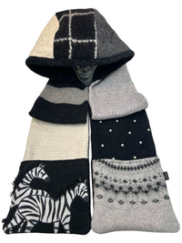One of a Kind Hoodie Scarf 179