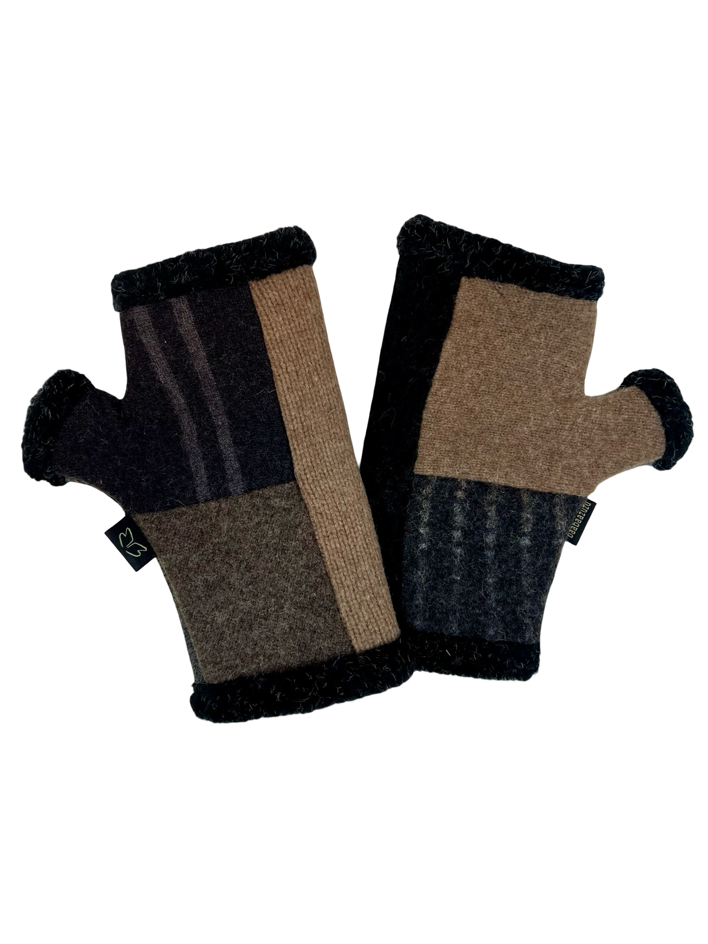 One of a Kind Arctic Fingerless Gloves 370