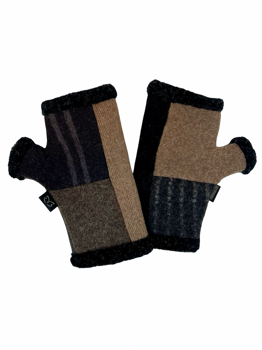 One of a Kind Arctic Fingerless Gloves 370