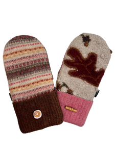 One of a Kind Sweater Mittens 346