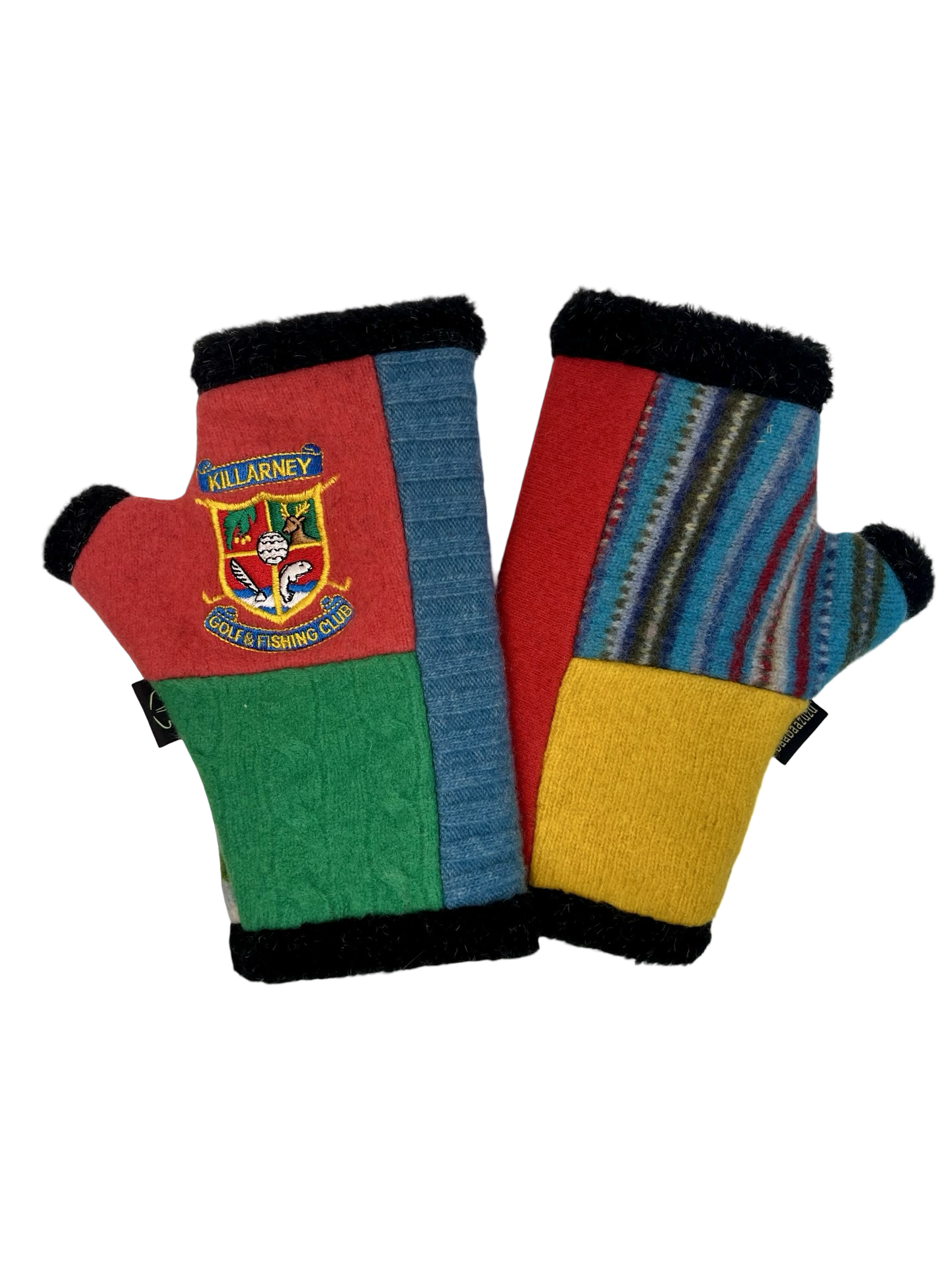 One of a Kind Arctic Fingerless Gloves 403